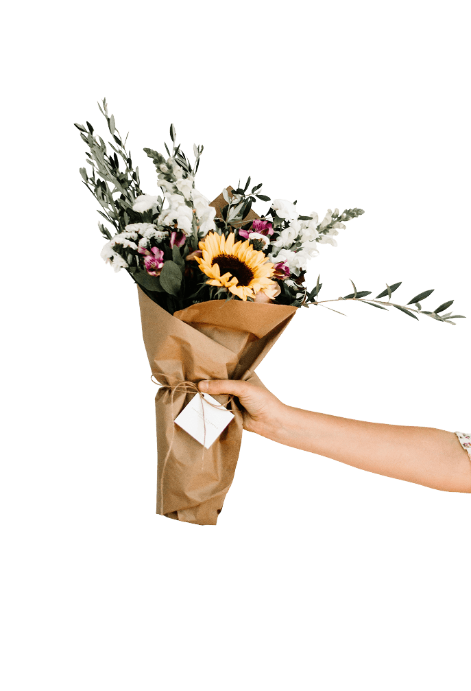 Bridal florals detail